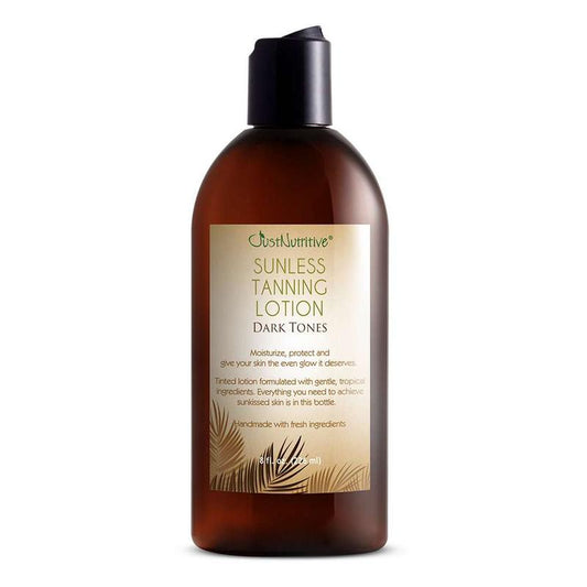 Sunless Tanning - Dark Tones with Natural Tanning Techniques for a Radiant Complexion 8 Oz